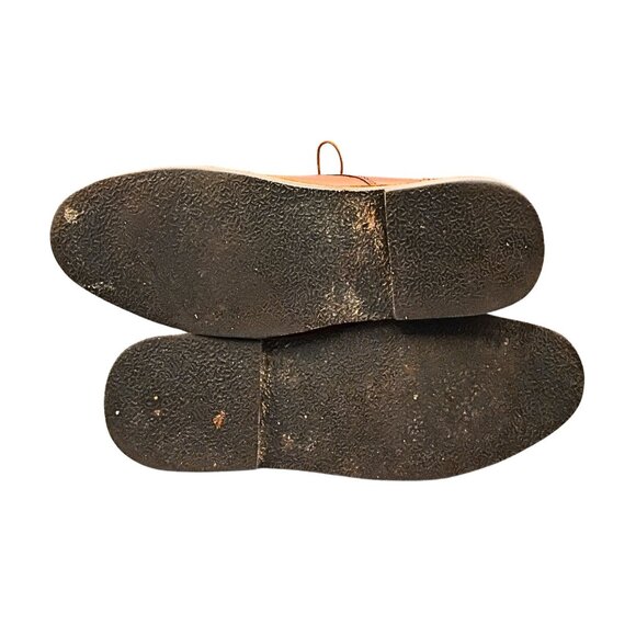 Steve Madden Mens Leather Chukka Boots Size 12 Casual Career Work Brown Lace Up - Picture 5 of 7